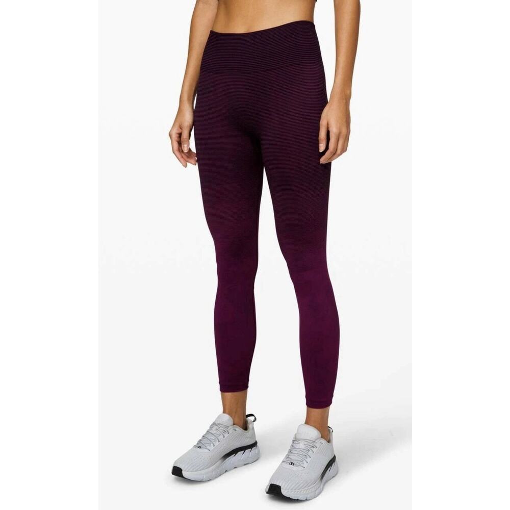 Lululemon Ebb to Train Tight Leggings Size 2 High-rise Seamless Compression NWT